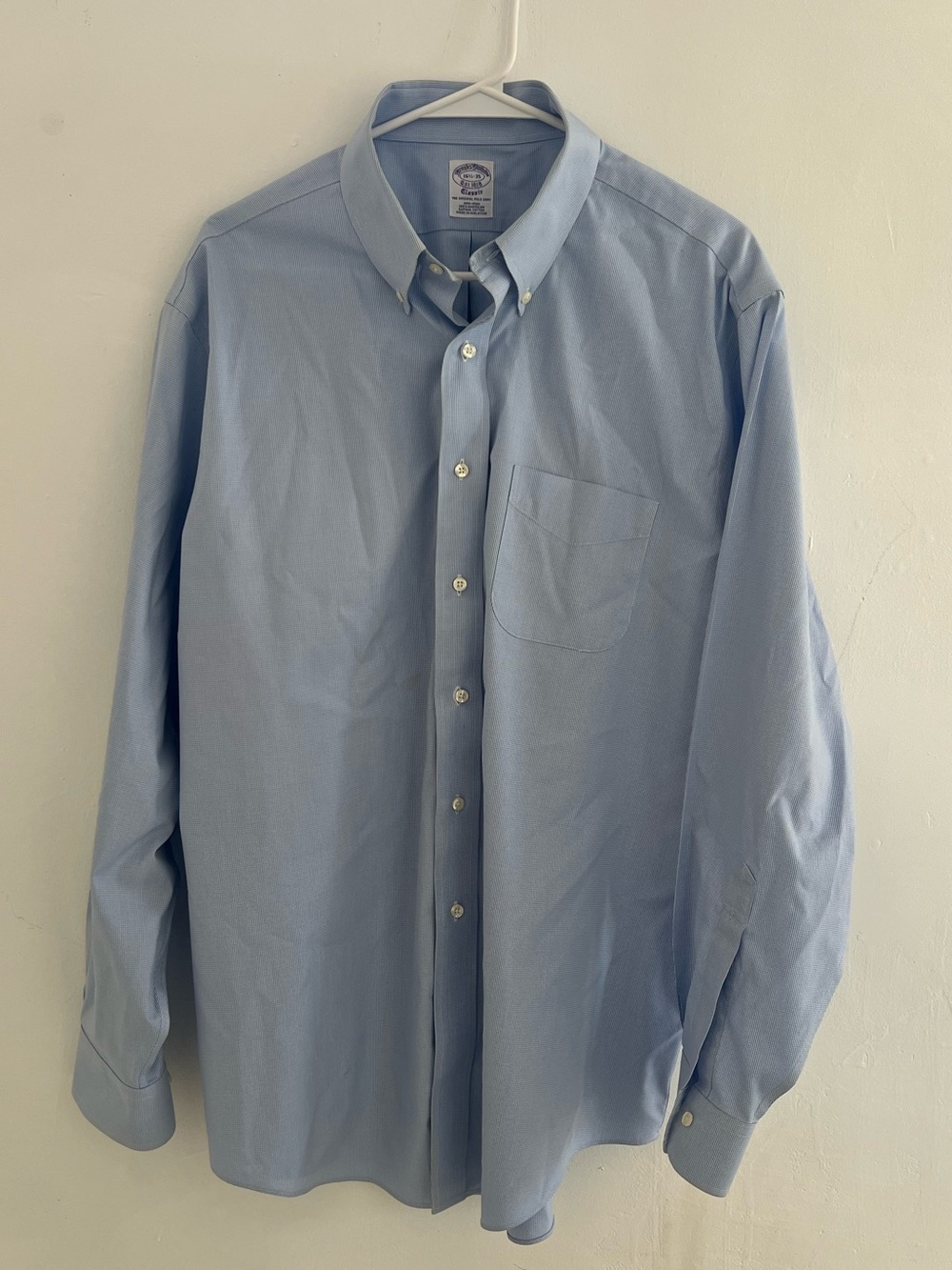 Brooks Brothers Light Blue Oxford Dress Shirt
